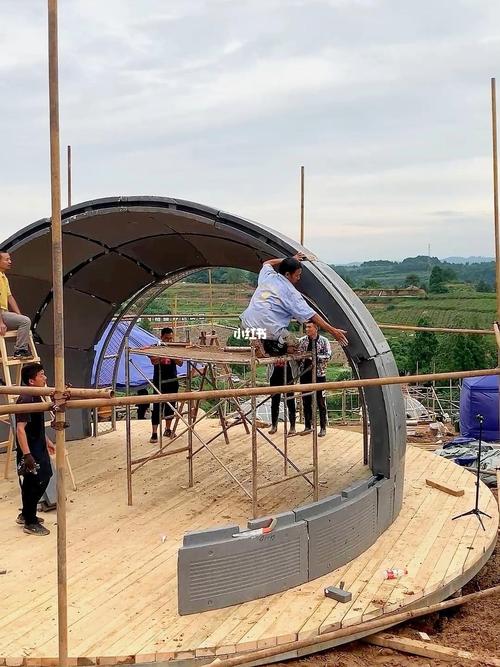 民宿   #裝配式建筑   #新型建筑材料